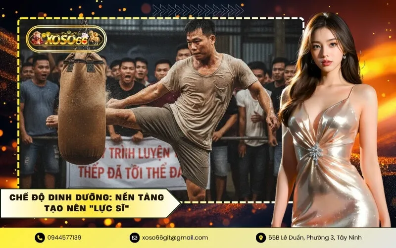 Chế độ Dinh dưỡng Nền tảng tạo nên Lực sĩ