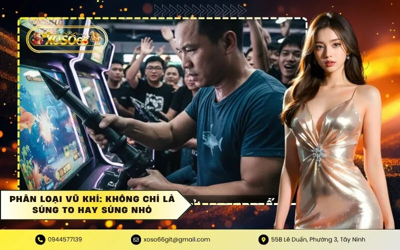 Phân loại vũ khí Không chỉ là súng to hay súng nhỏ