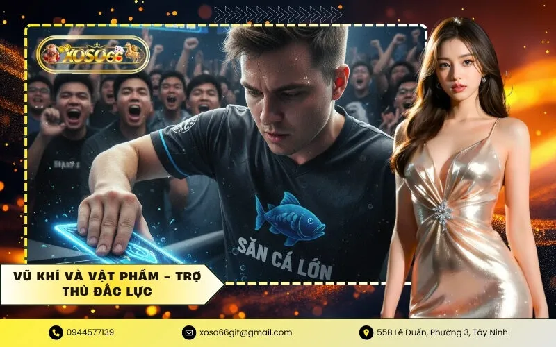 Vũ khí và vật phẩm - Trợ thủ đắc lực